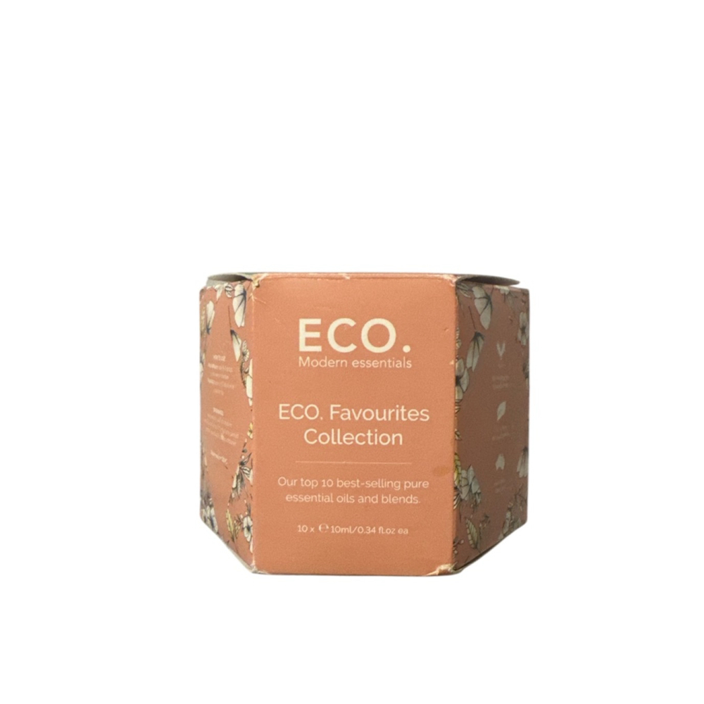 ECO. Modern Essentials Favourites Collection 10 Essential Oil Set New